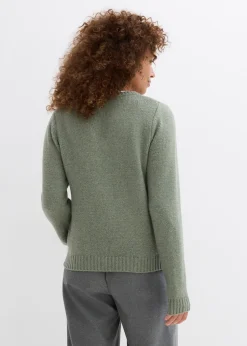 Pull à empiècement dentelle