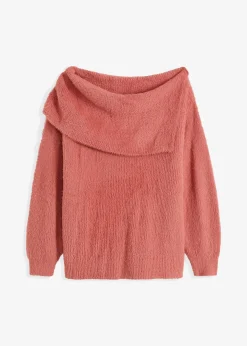 Pull à encolure Bardot asymétrique