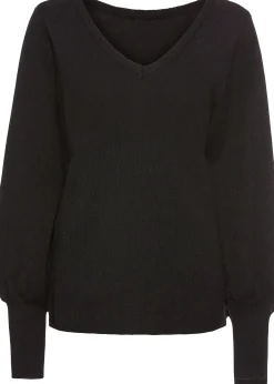 Pull à manches ballon