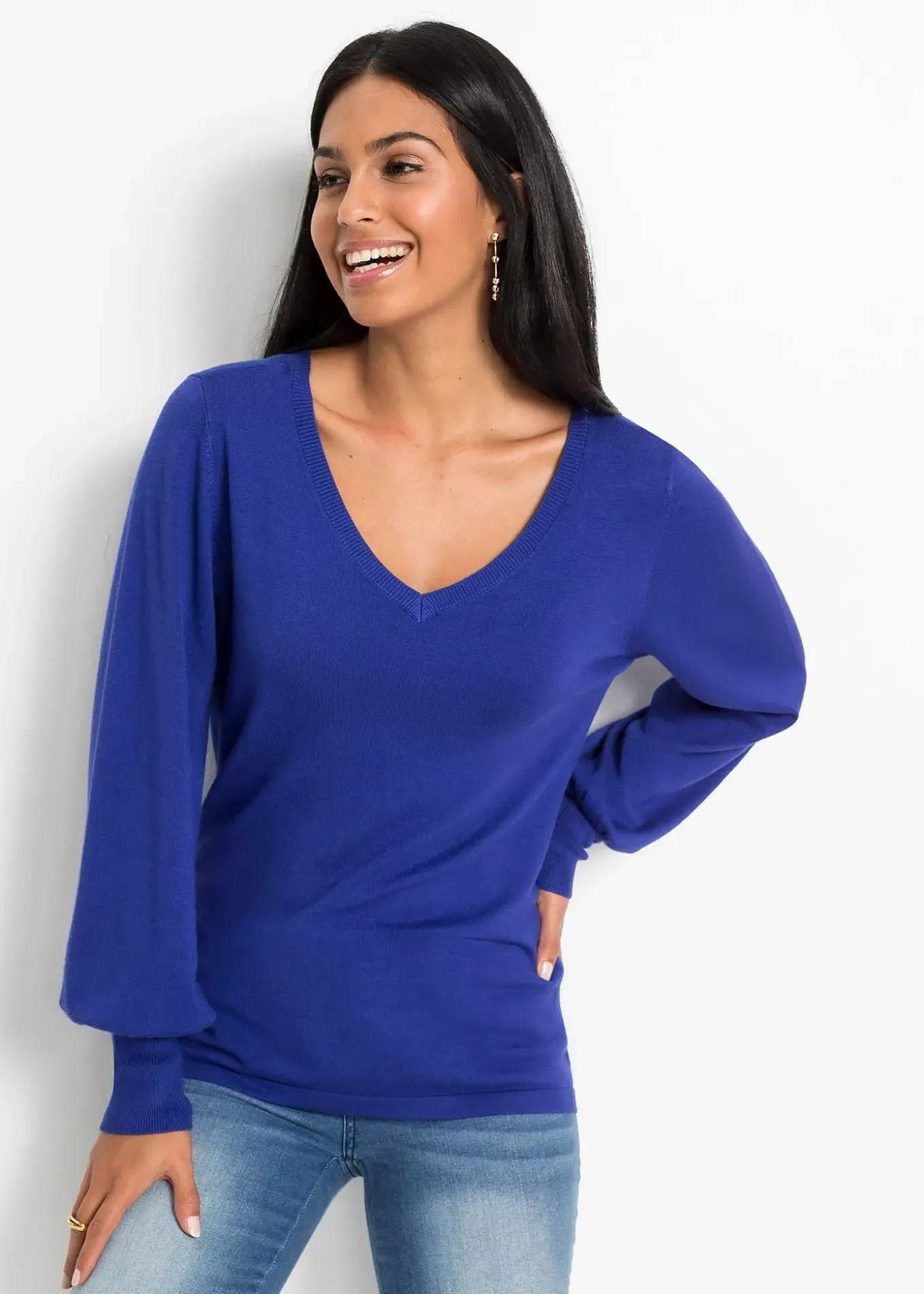 Pull à manches ballon