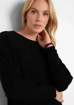 Pull à manches chauve-souris