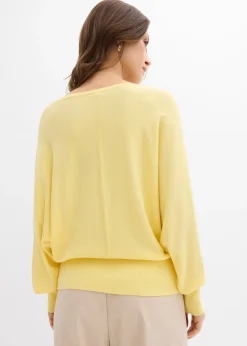 Pull à manches chauve-souris