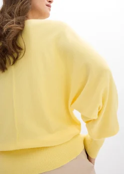 Pull à manches chauve-souris