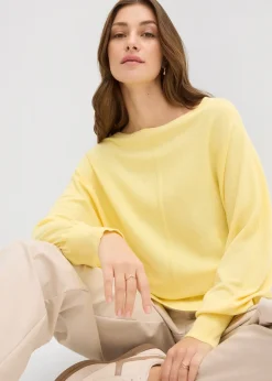 Pull à manches chauve-souris