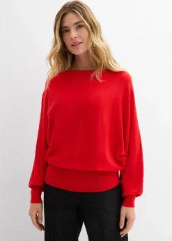 Pull à manches chauve-souris