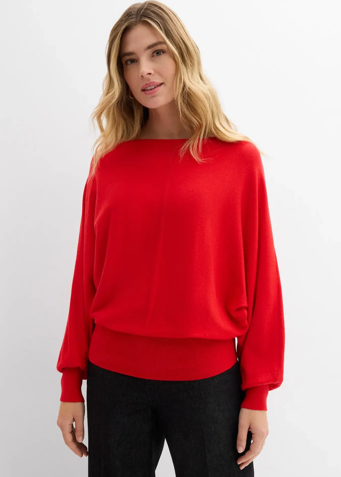 Pull à manches chauve-souris