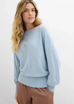 Pull à manches chauve-souris