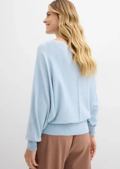 Pull à manches chauve-souris