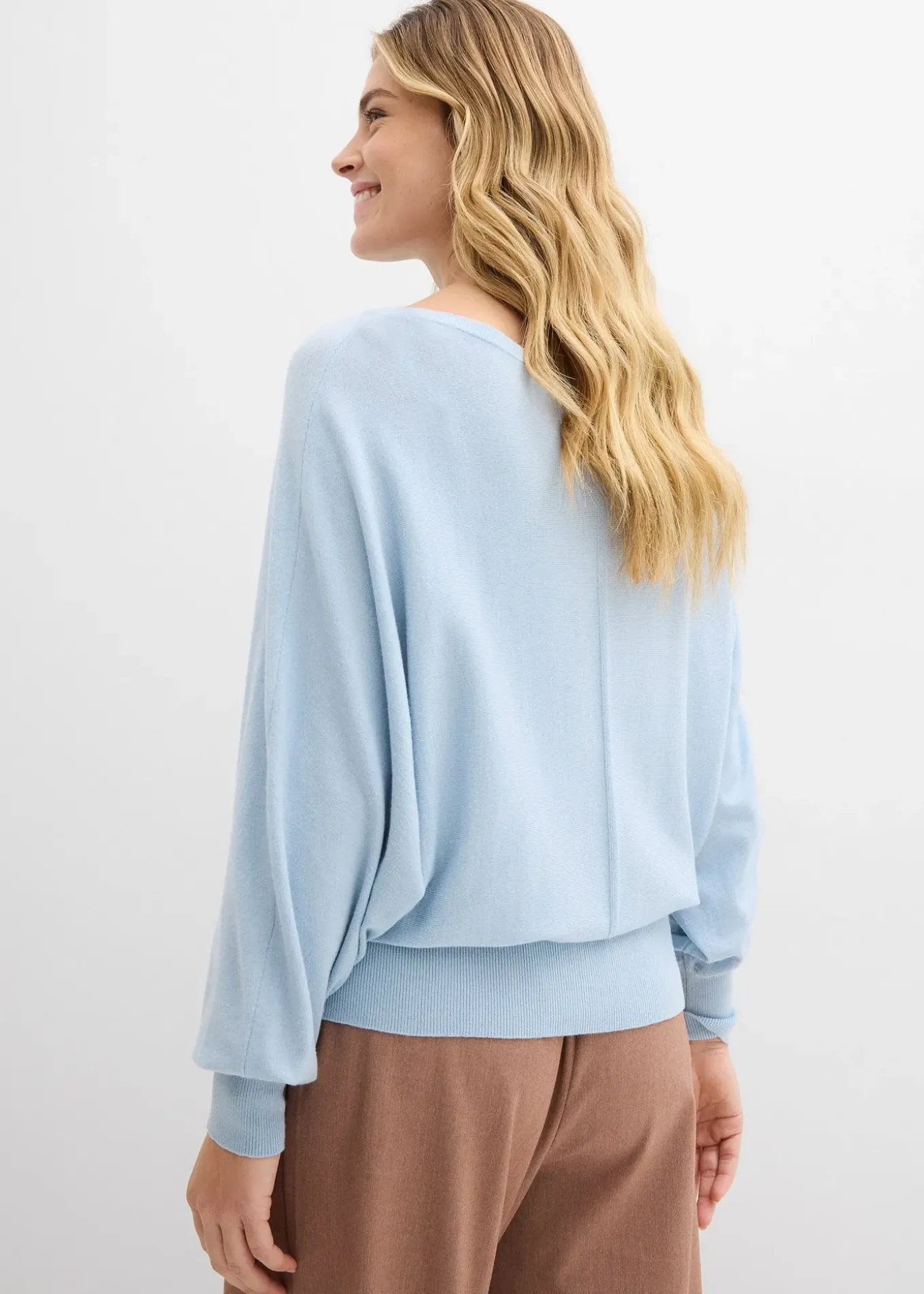 Pull à manches chauve-souris