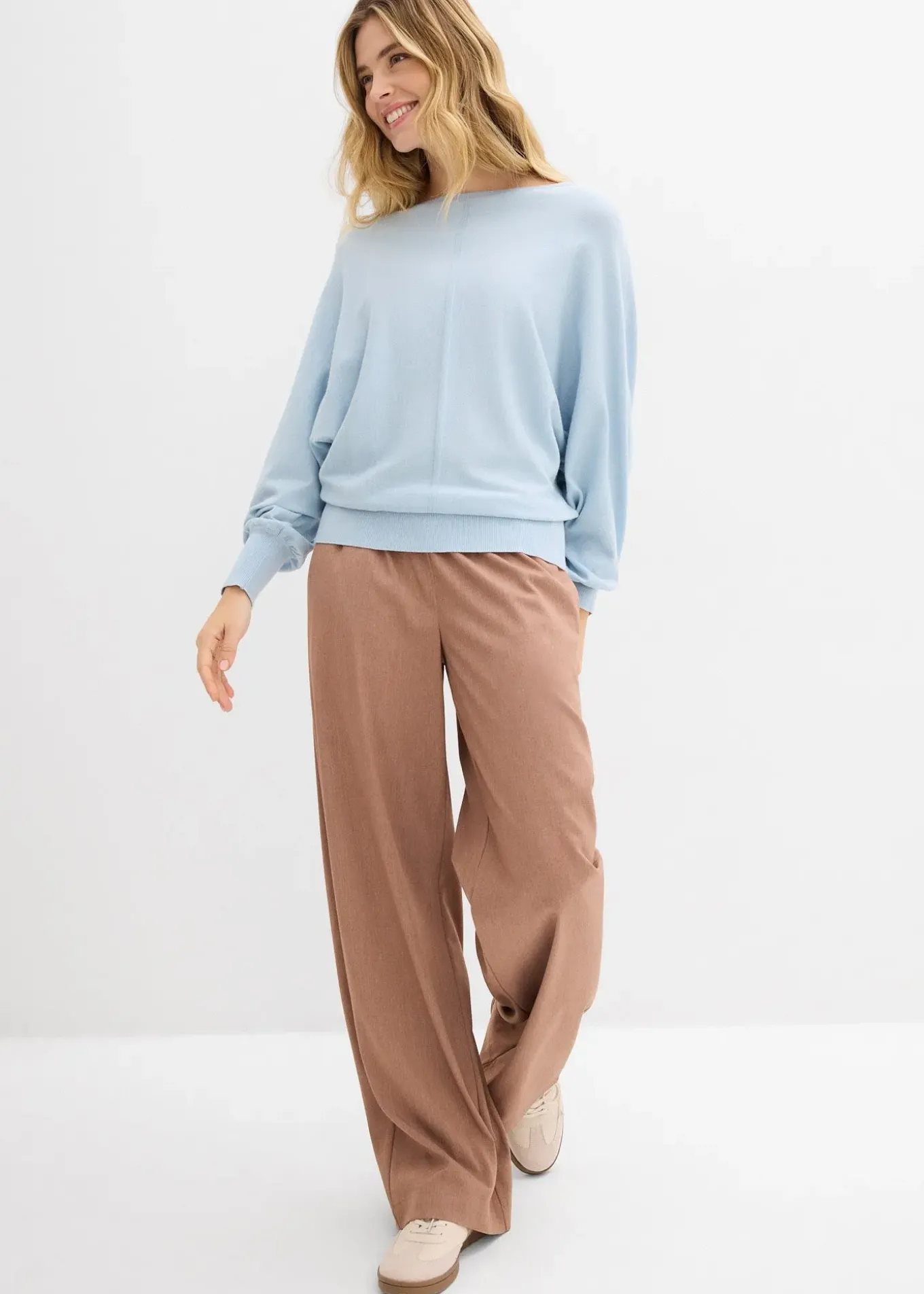 Pull à manches chauve-souris