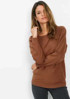 Pull à manches chauve-souris