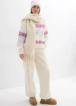 Pull à motif norvégien