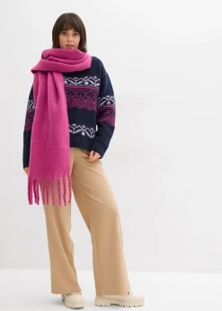 Pull à motif norvégien