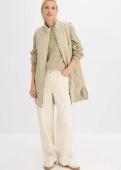 Pull à motif torsadé horizontal