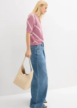 Pull ajouré 100% coton