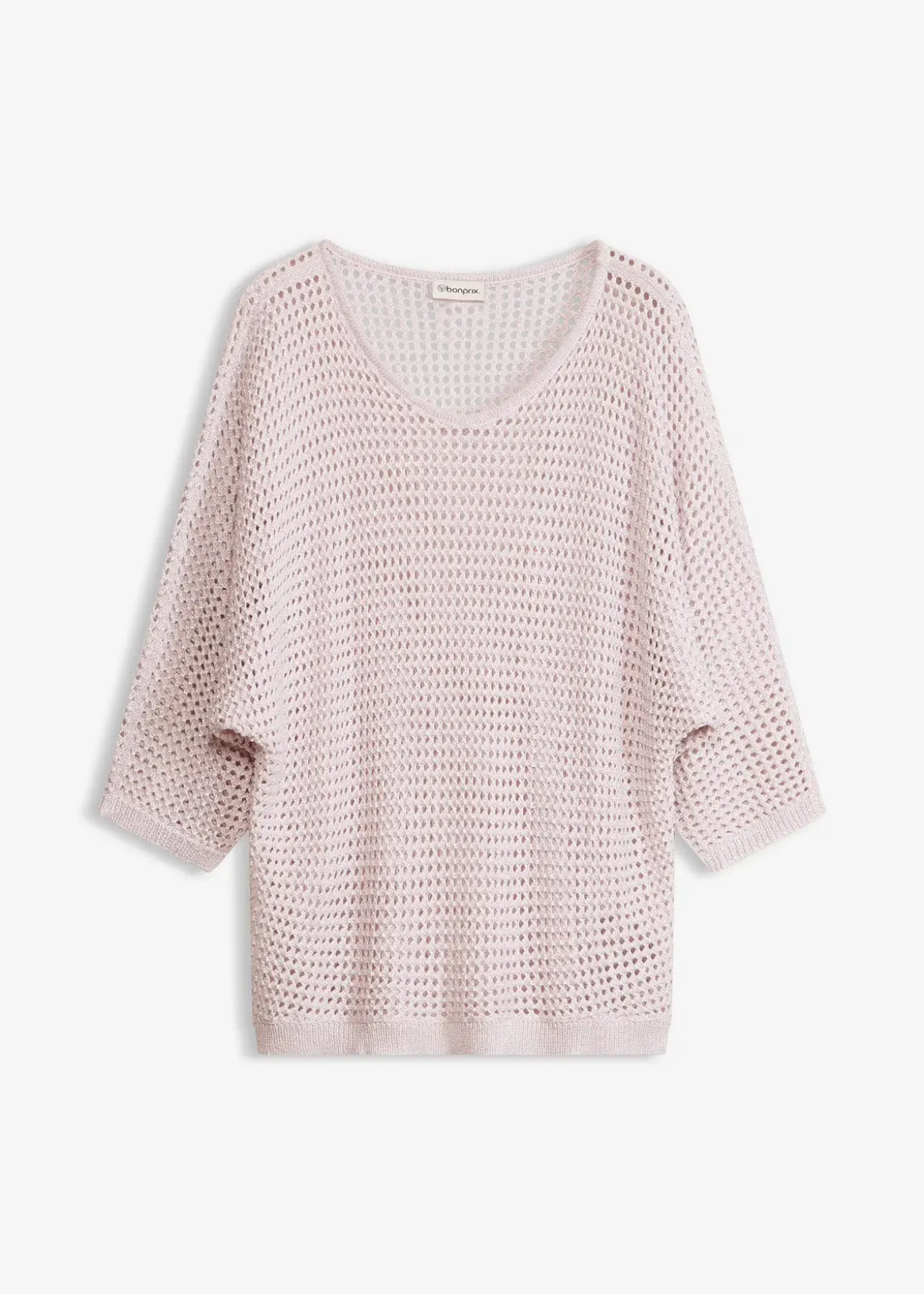 Pull ajouré brillant