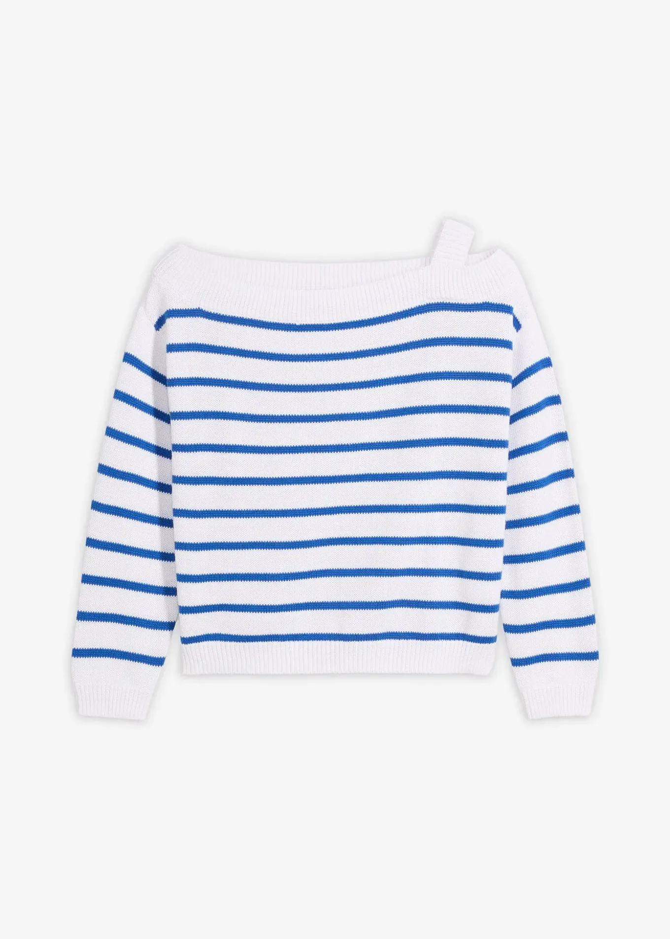 Pull asymétrique ample