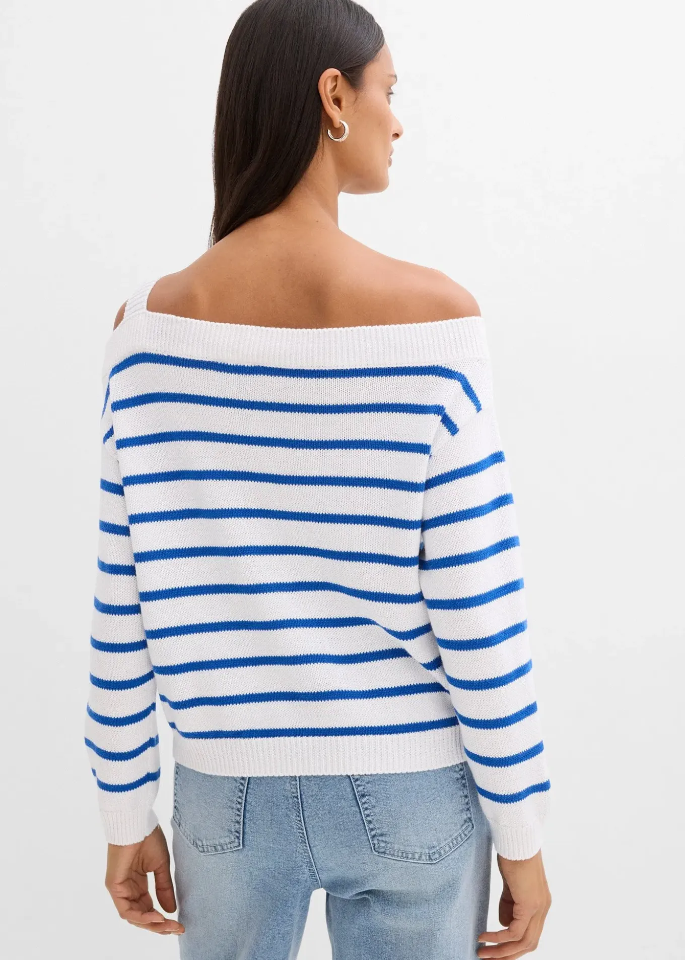 Pull asymétrique ample