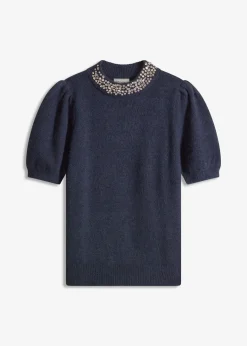 Pull avec application de strass