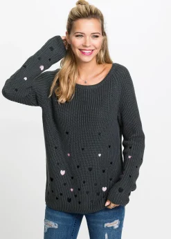Pull avec broderies