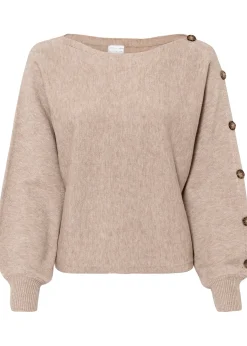 Pull avec détails boutons