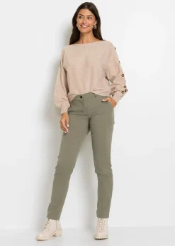 Pull avec détails boutons