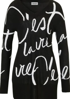 Pull avec inscription