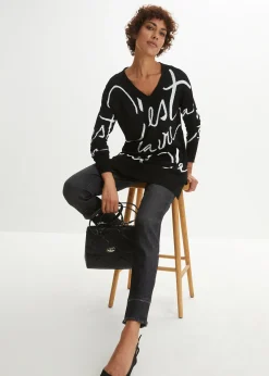 Pull avec inscription