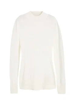 Pull basique à col montant