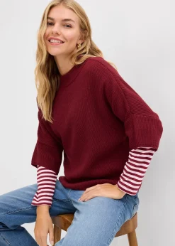 Pull boxy et doux
