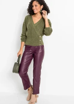 Pull cache-cœur oversize