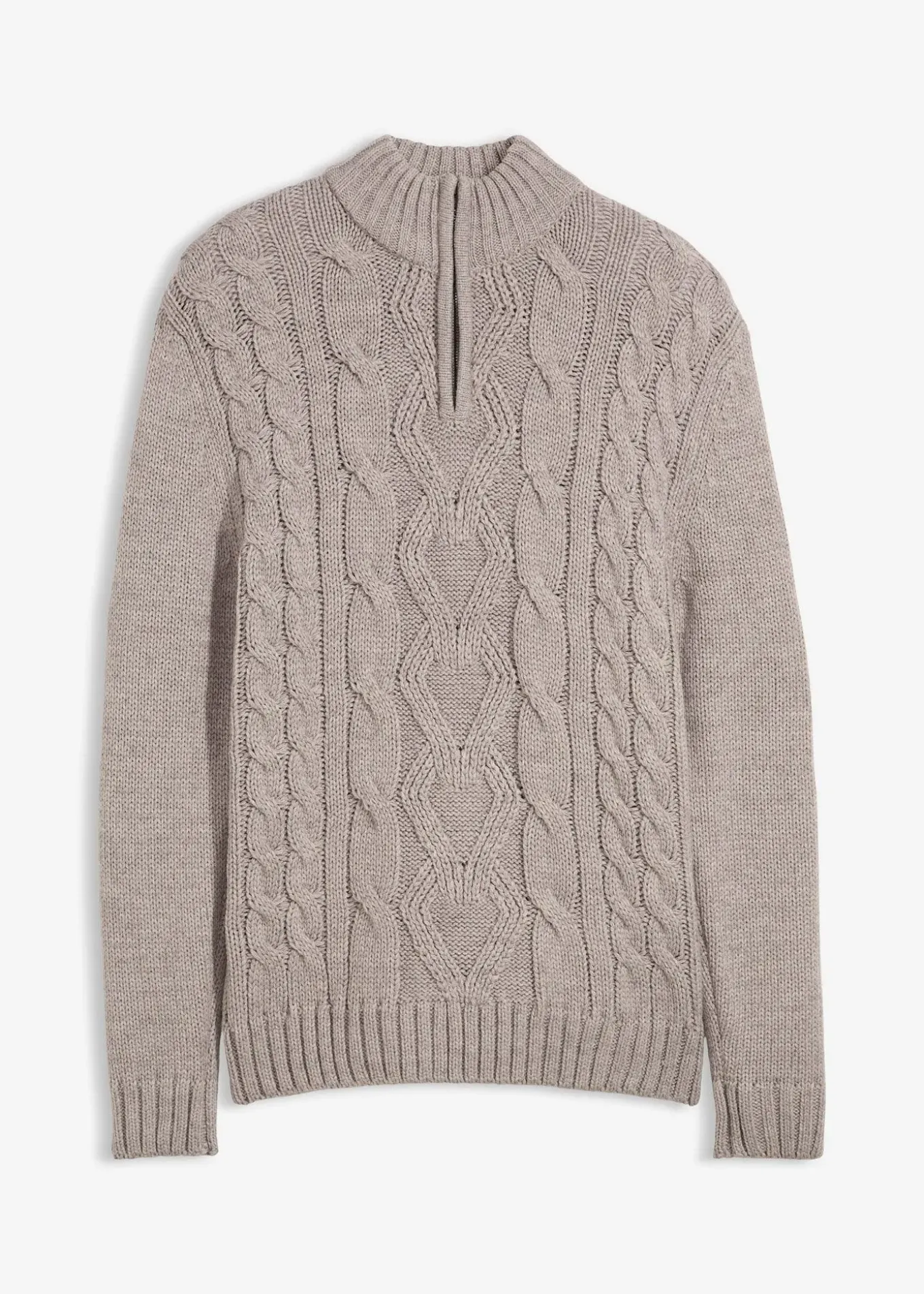 Pull camionneur à motif torsadé