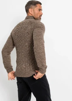 Pull camionneur à torsades