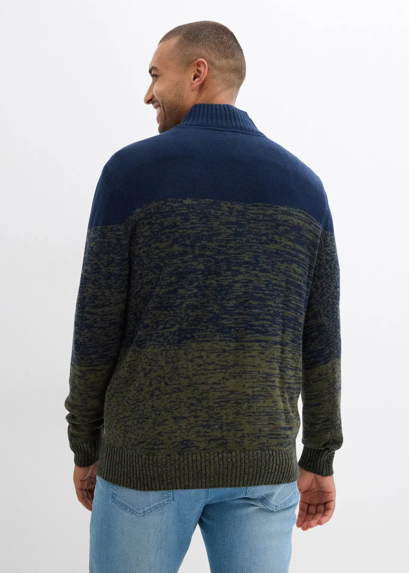 Pull camionneur doux en coton mélangé