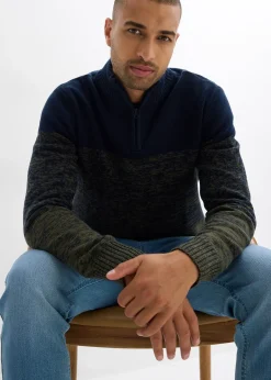 Pull camionneur doux en coton mélangé