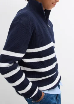 Pull camionneur en fine maille 100% coton