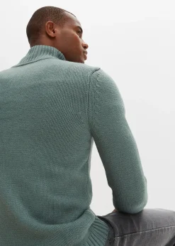 Pull camionneur en grosse maille torsadée