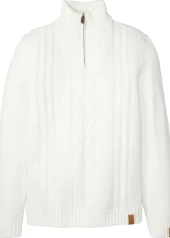 Pull camionneur en grosse maille torsadée