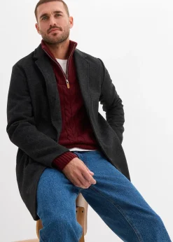 Pull camionneur en grosse maille torsadée