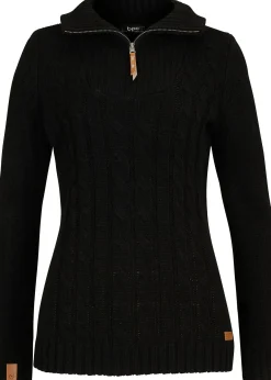 Pull camionneur en maille torsadée