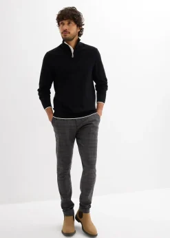 Pull camionneur élégant en coton mélangé