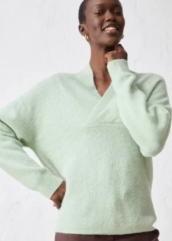 Pull chaud en alpaga mélangé