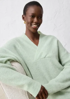 Pull chaud en alpaga mélangé