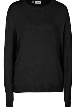Pull col rond en maille