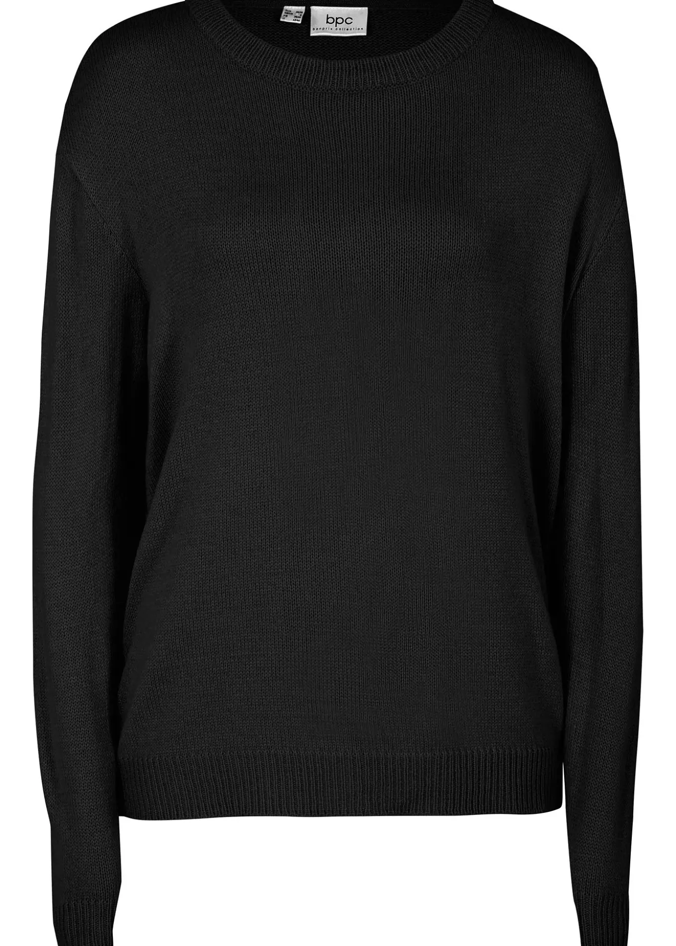 Pull col rond en maille