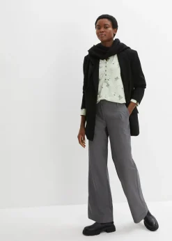 Pull col rond en maille