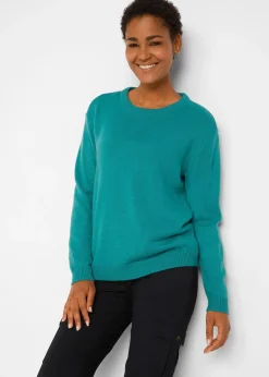 Pull col rond en maille