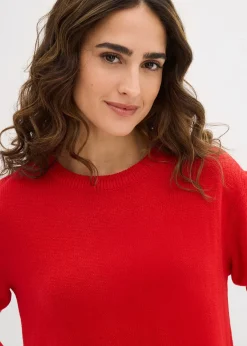 Pull col rond en maille