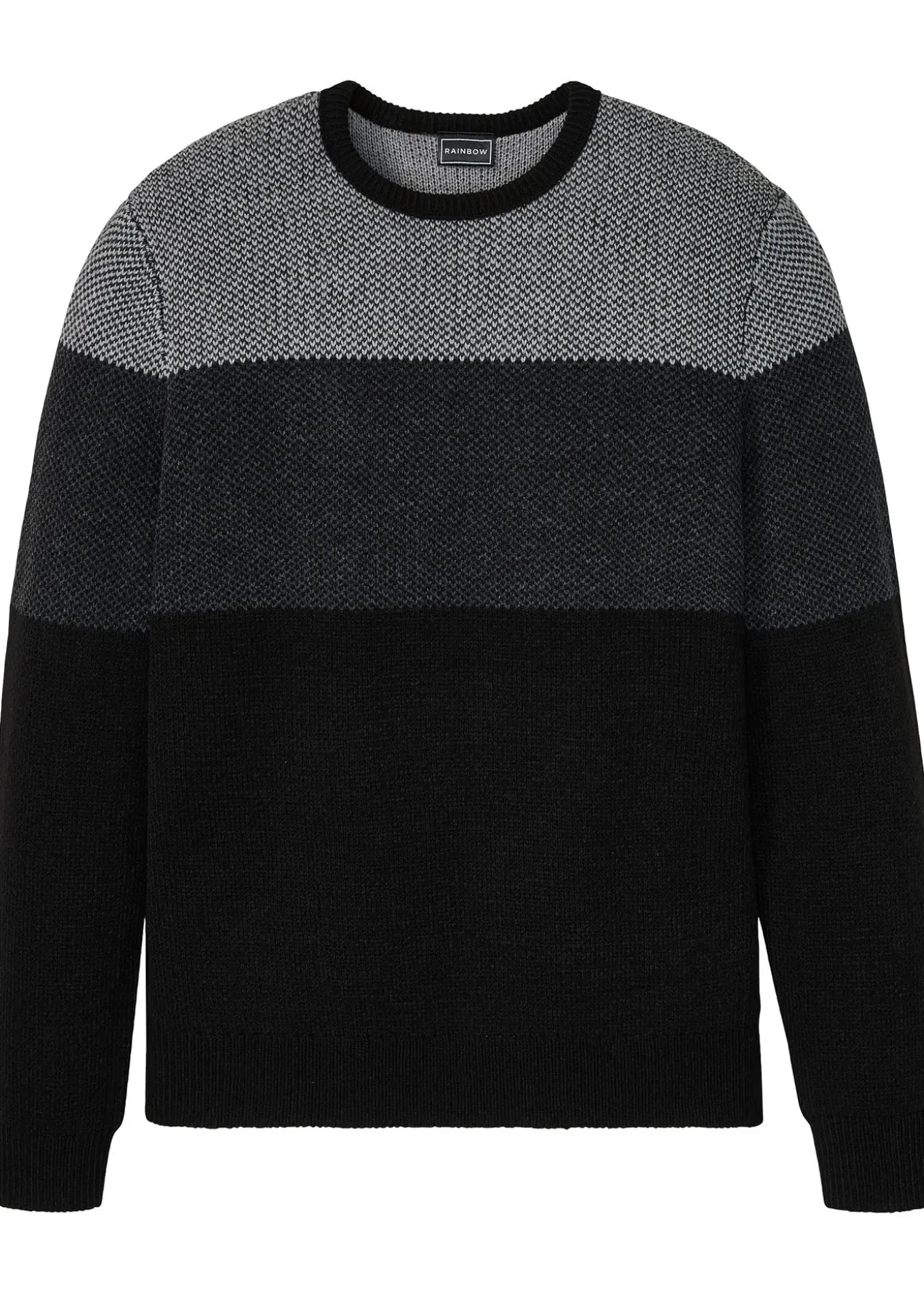 Pull col rond style color block