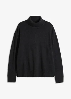 Pull col roulé ample